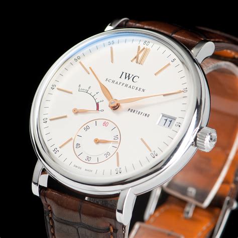 iwc eight days|iwc portofino automatic watch.